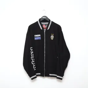 1997/98 JUVENTUS Vintage Kappa Track Top Bomber Jacket (XL) Sony Zidane Era