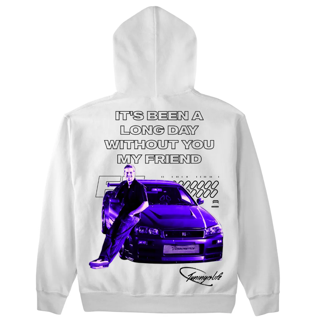 A long day premium Hoodie