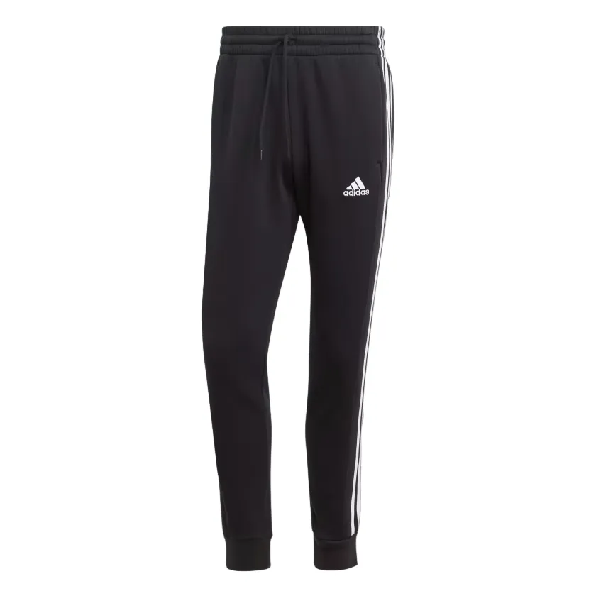 Adidas sweatshirt sports trousers with 3 stripes and ankle cuff IB4030 black-white