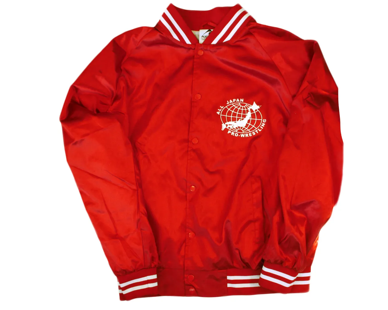 AJPW RED SATIN JACKET