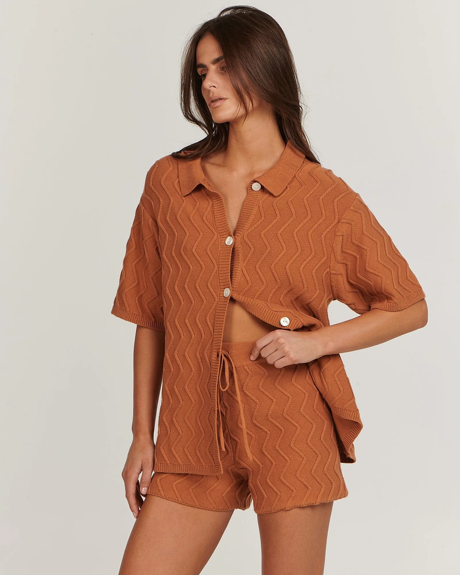 Alexis Shirt Caramel