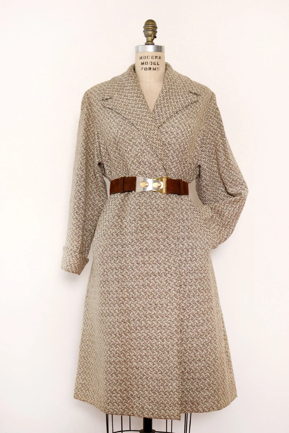 Alpine Tweed Swing Coat M/L