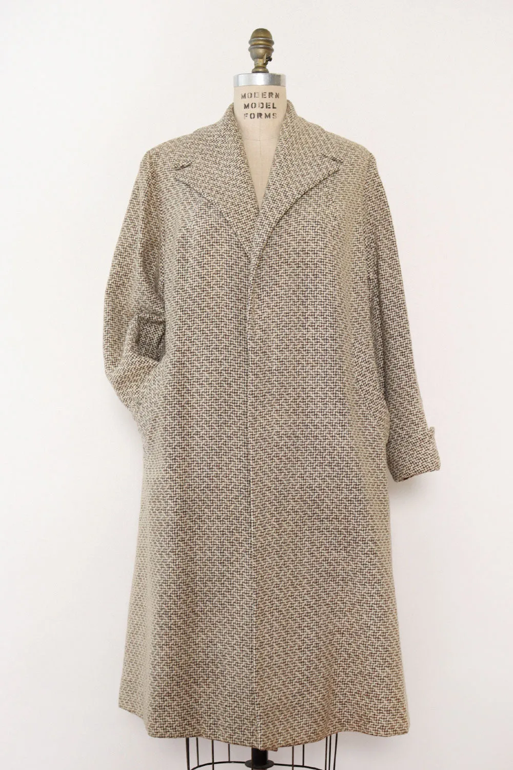 Alpine Tweed Swing Coat M/L