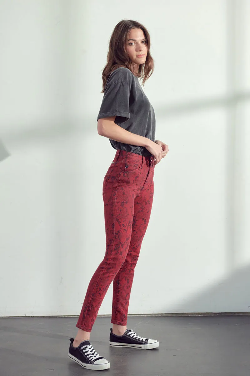 Anastasia High Rise Super Skinny Jeans