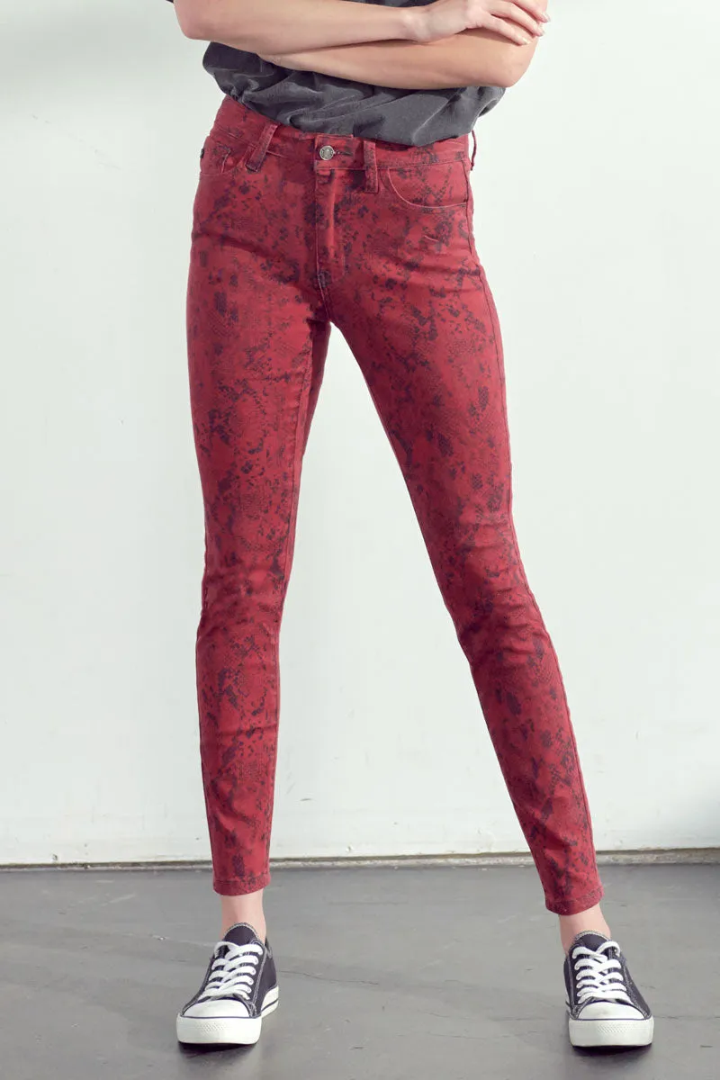 Anastasia High Rise Super Skinny Jeans