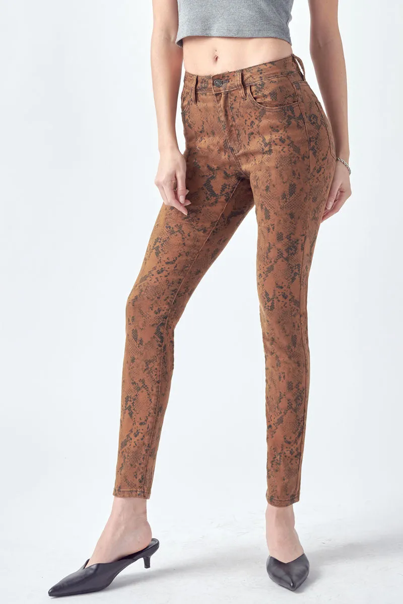 Anastasia High Rise Super Skinny Jeans