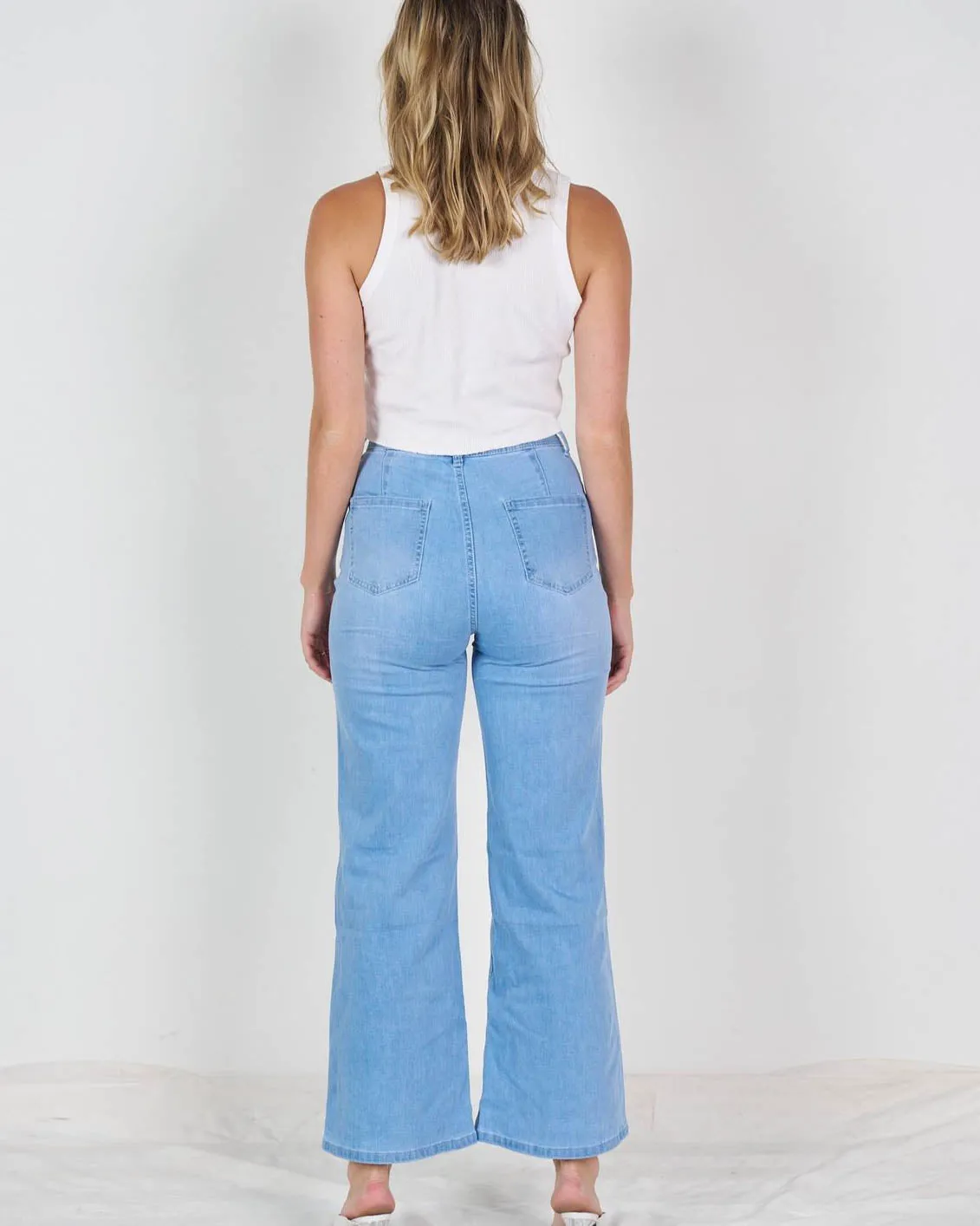 Arca Wide Leg Jeans Light Blue