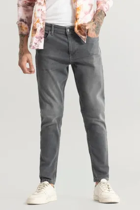 Ashen Charcoal Grey Skinny Jeans