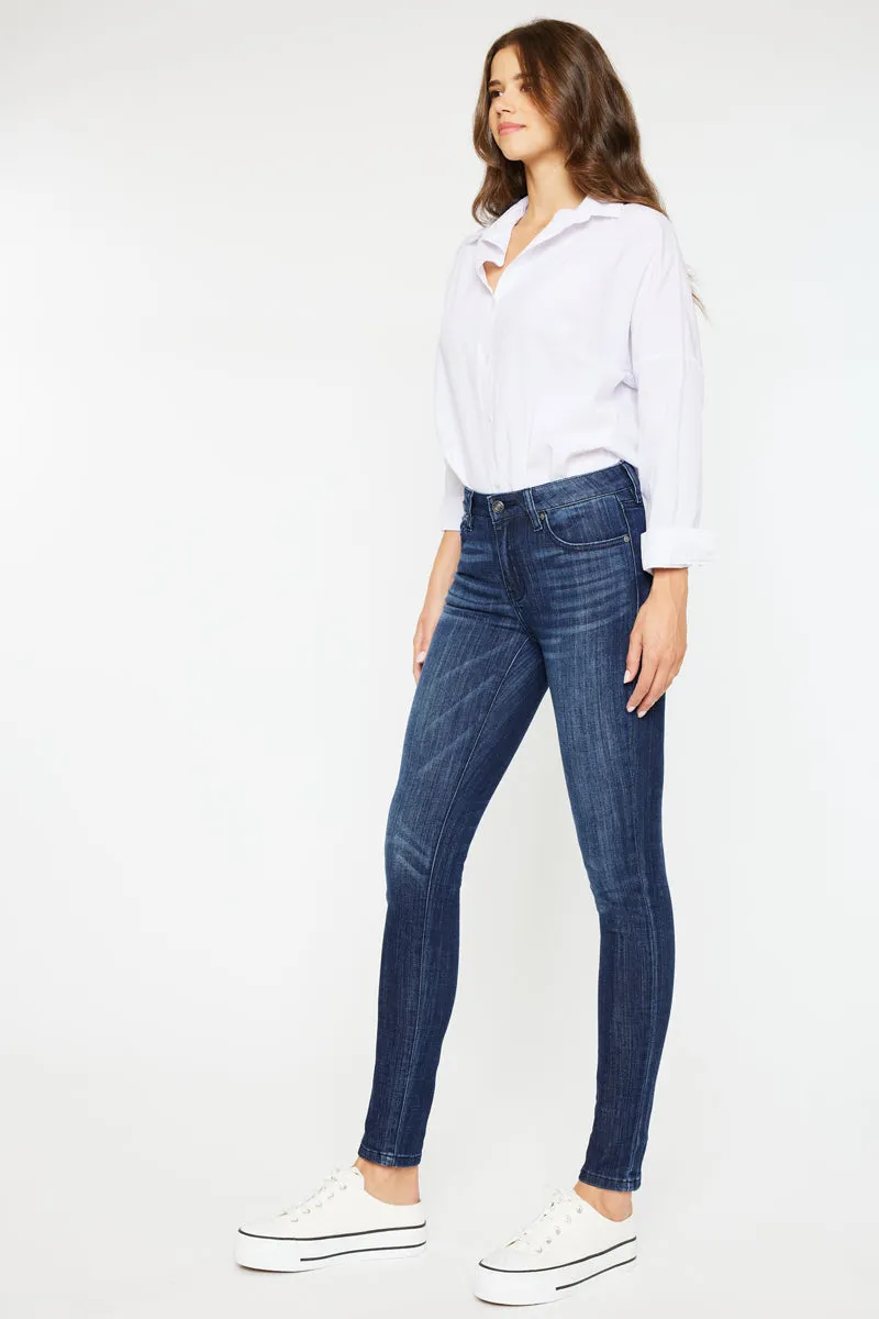 Ashlyn Mid Rise Super Skinny Jeans