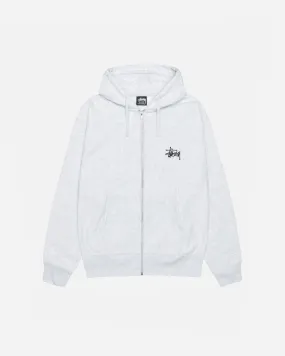 BASIC STÜSSY ZIP HOODIE