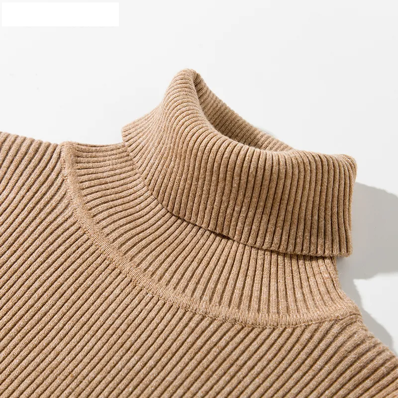 Basic Turtleneck Knitted Top