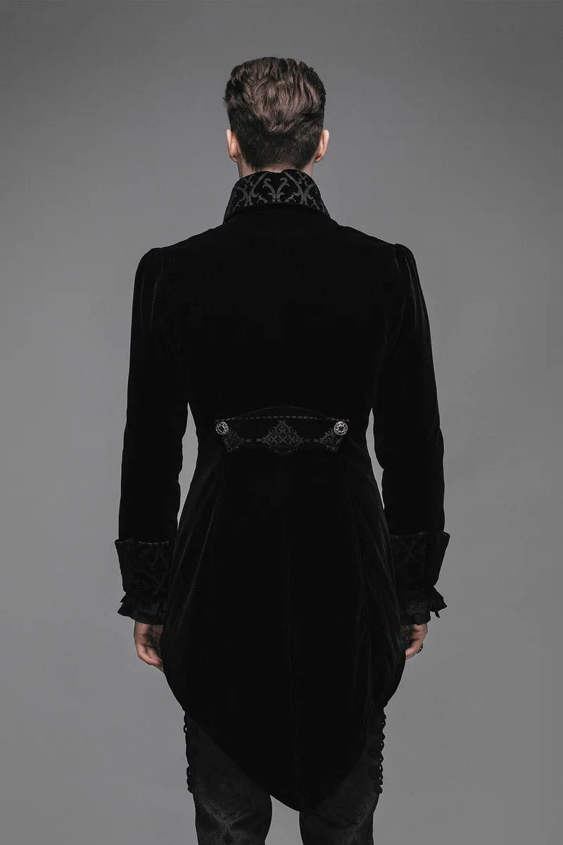 Black Blood Velvet Coat [BLACK]