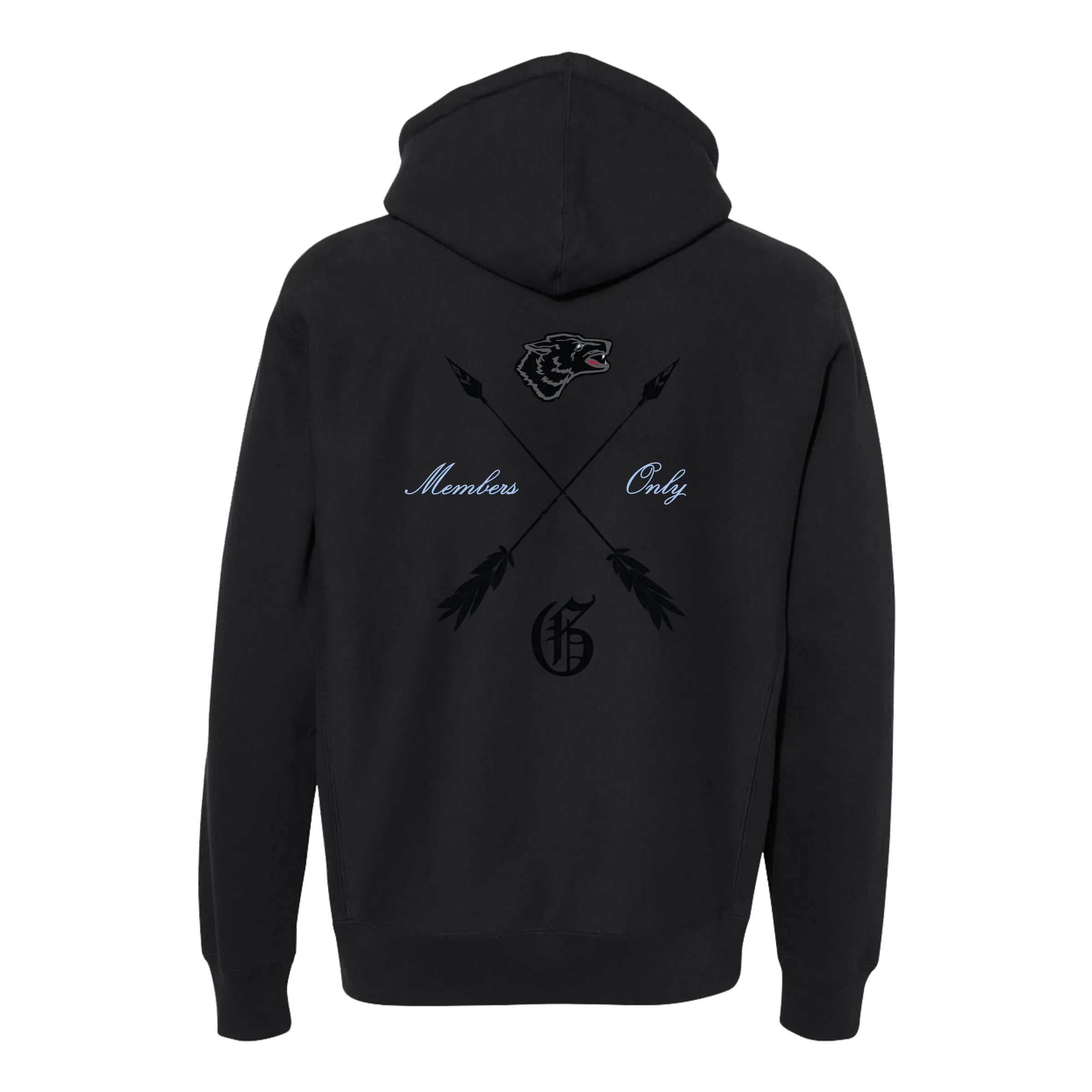 Black Wolf Hoodie