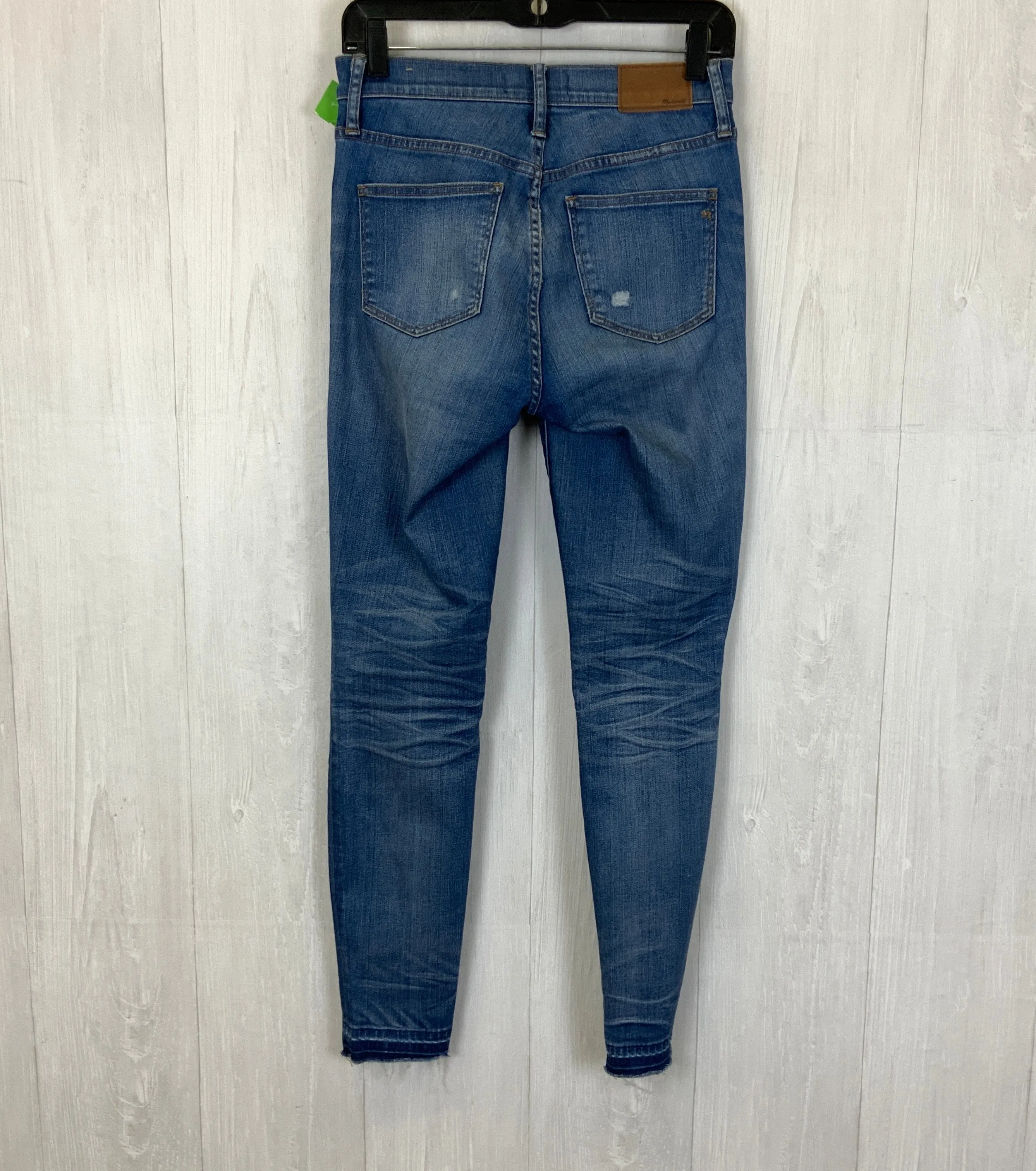 Blue Denim Jeans Skinny Madewell, Size 2