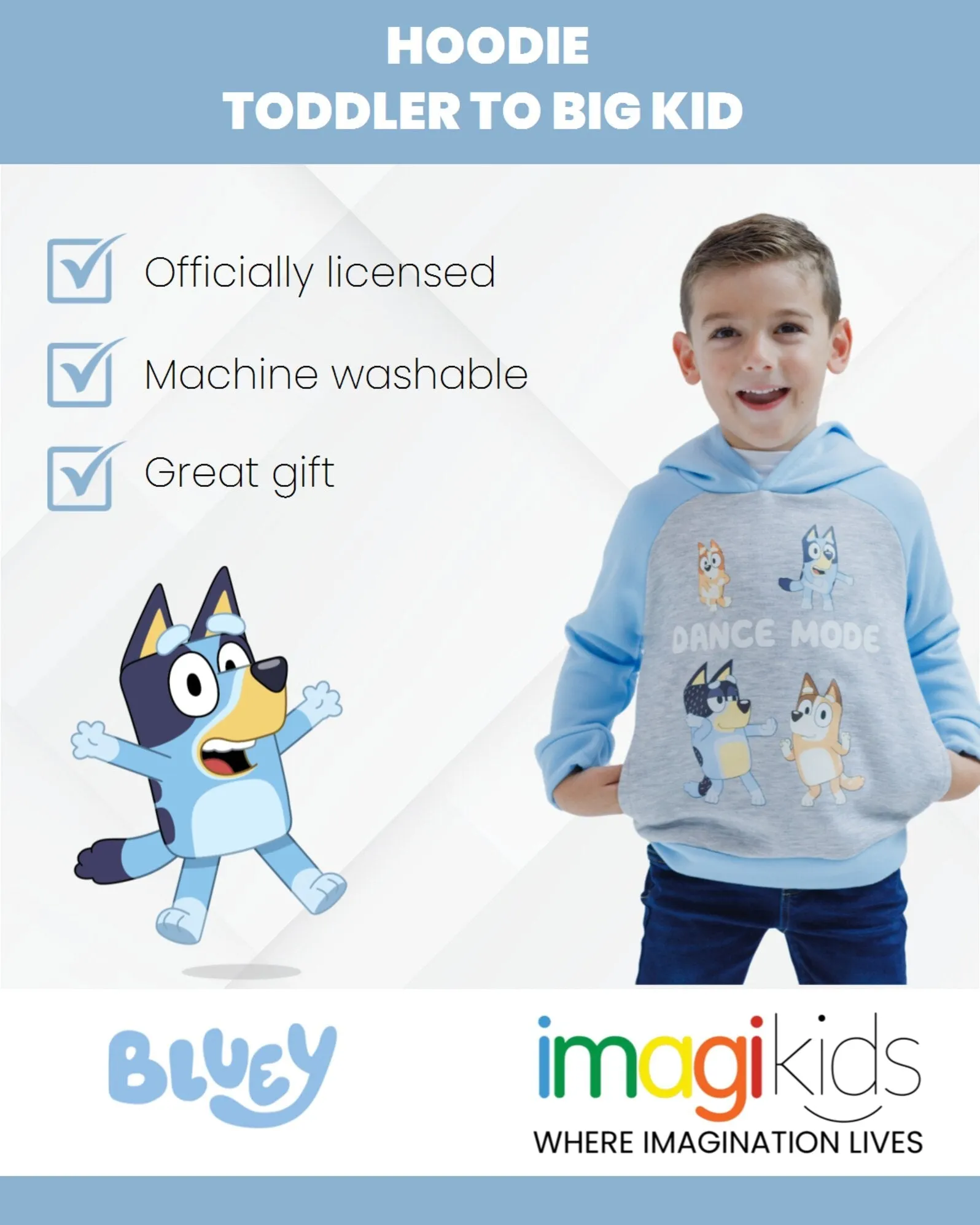 Bluey Fleece Hoodie