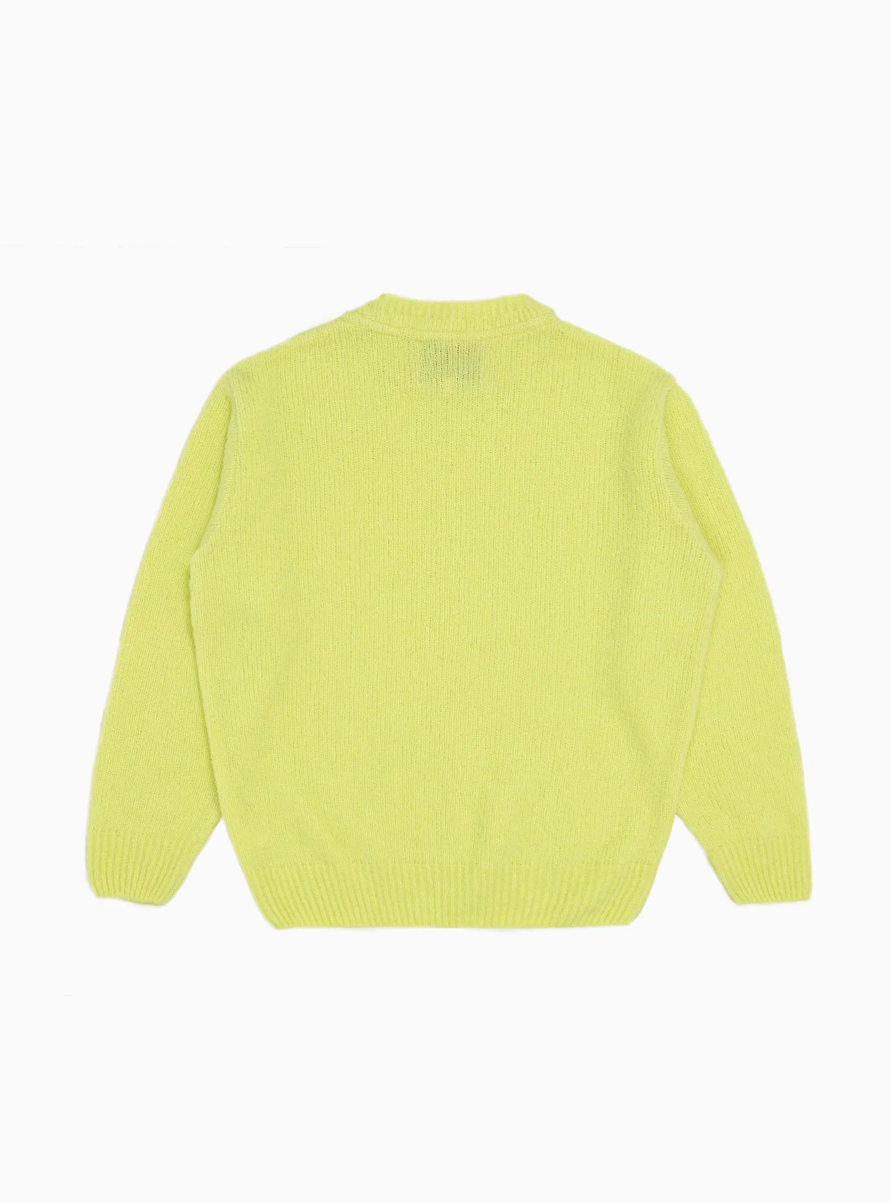 Boucle Sweater Lime Green