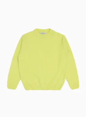 Boucle Sweater Lime Green