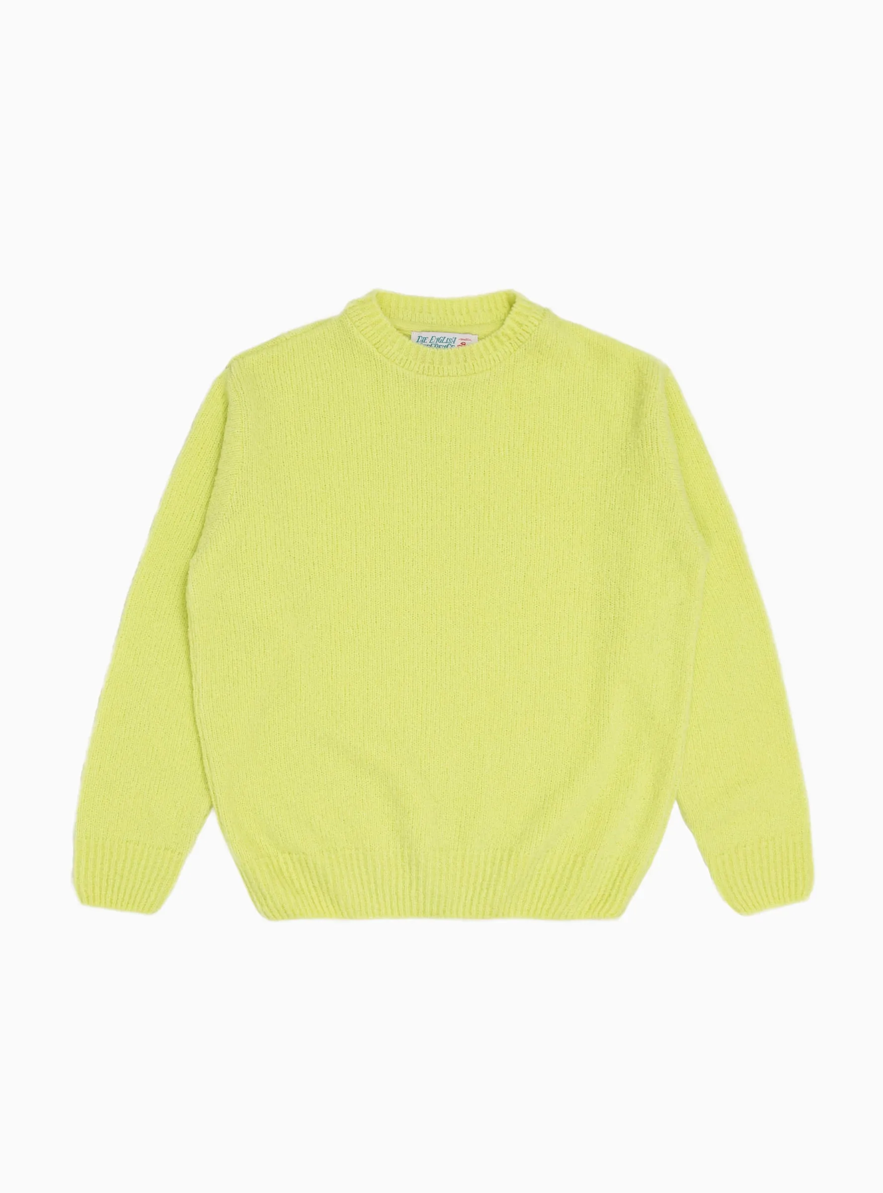 Boucle Sweater Lime Green