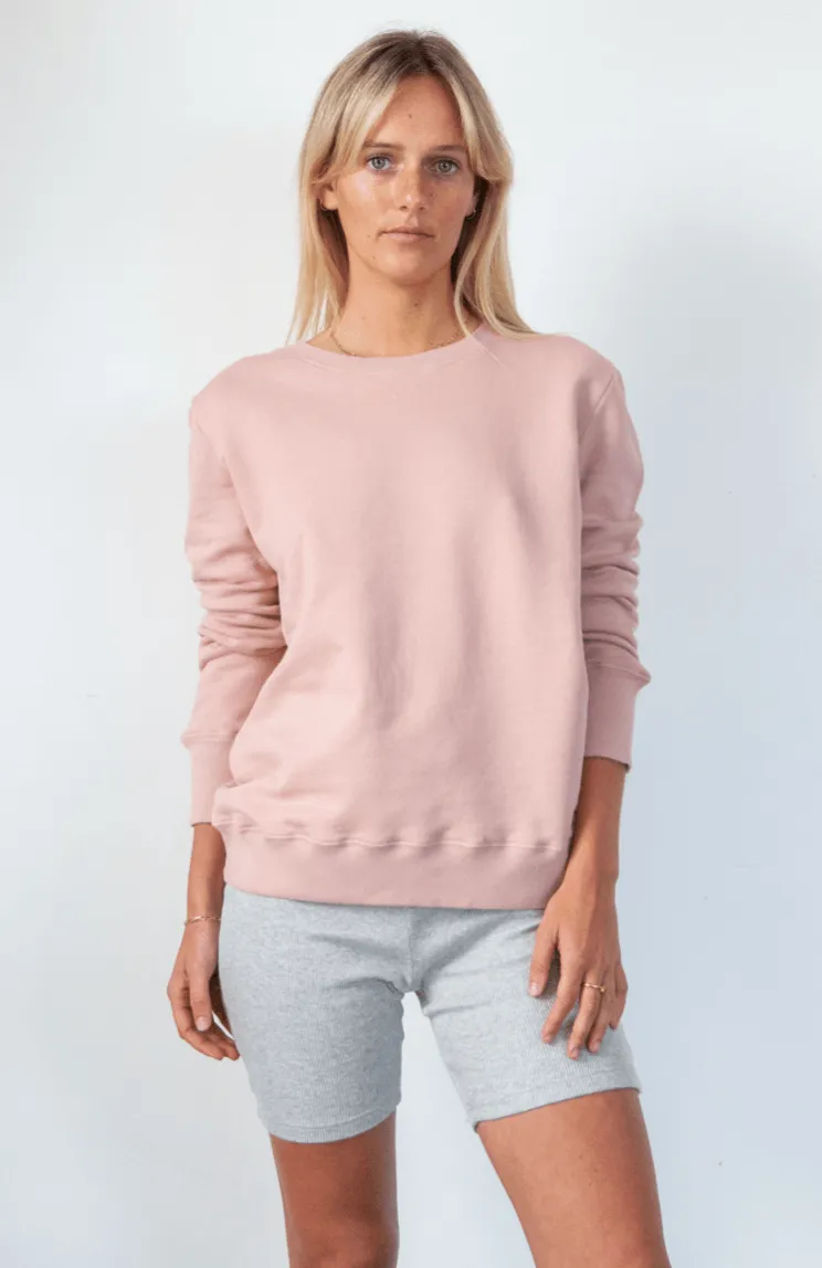 Boyfriend Sweater Dusty Pink