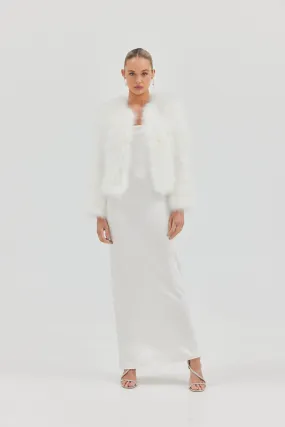 Bridal Scarlett Coat - White