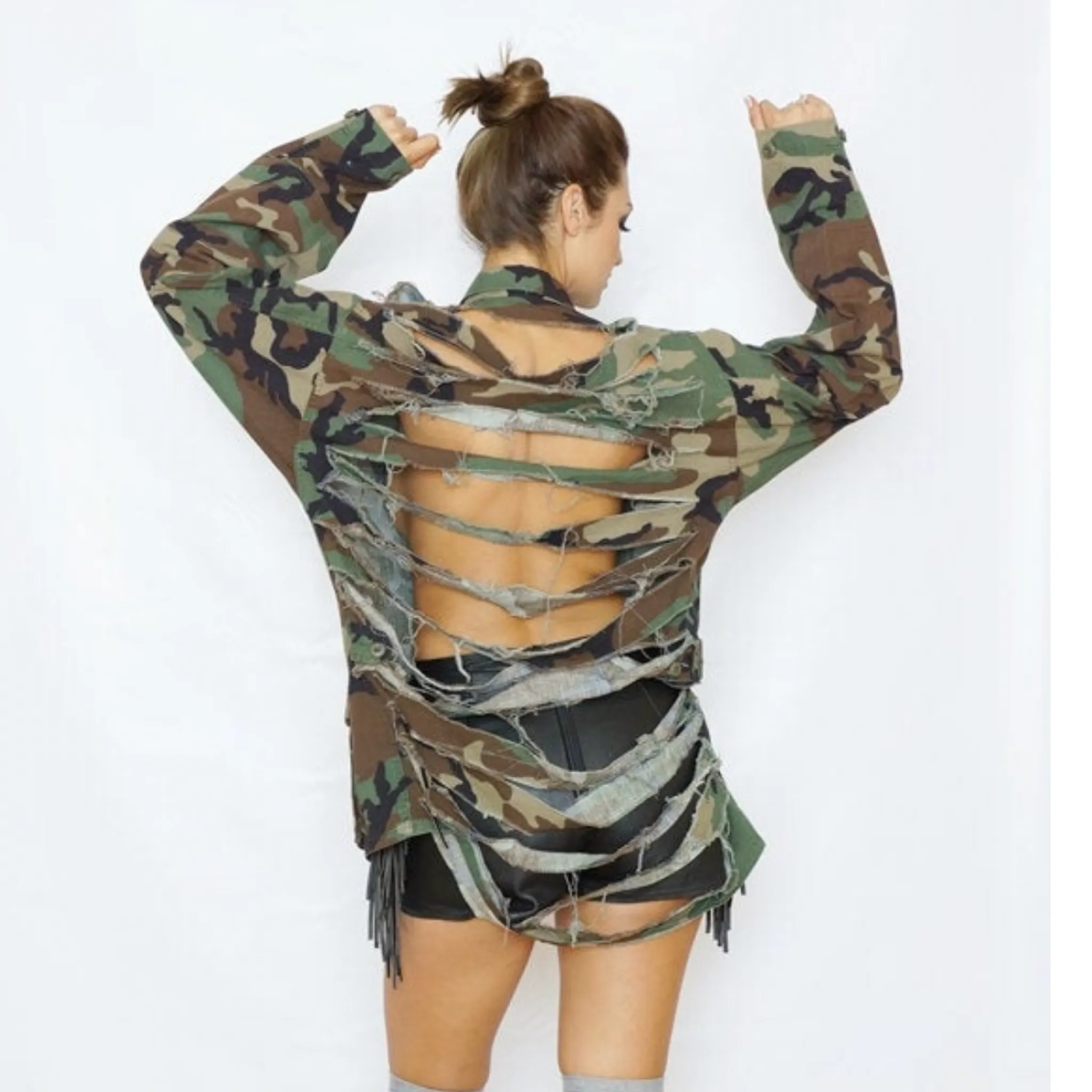 Camouflage Jacket Unisex Army