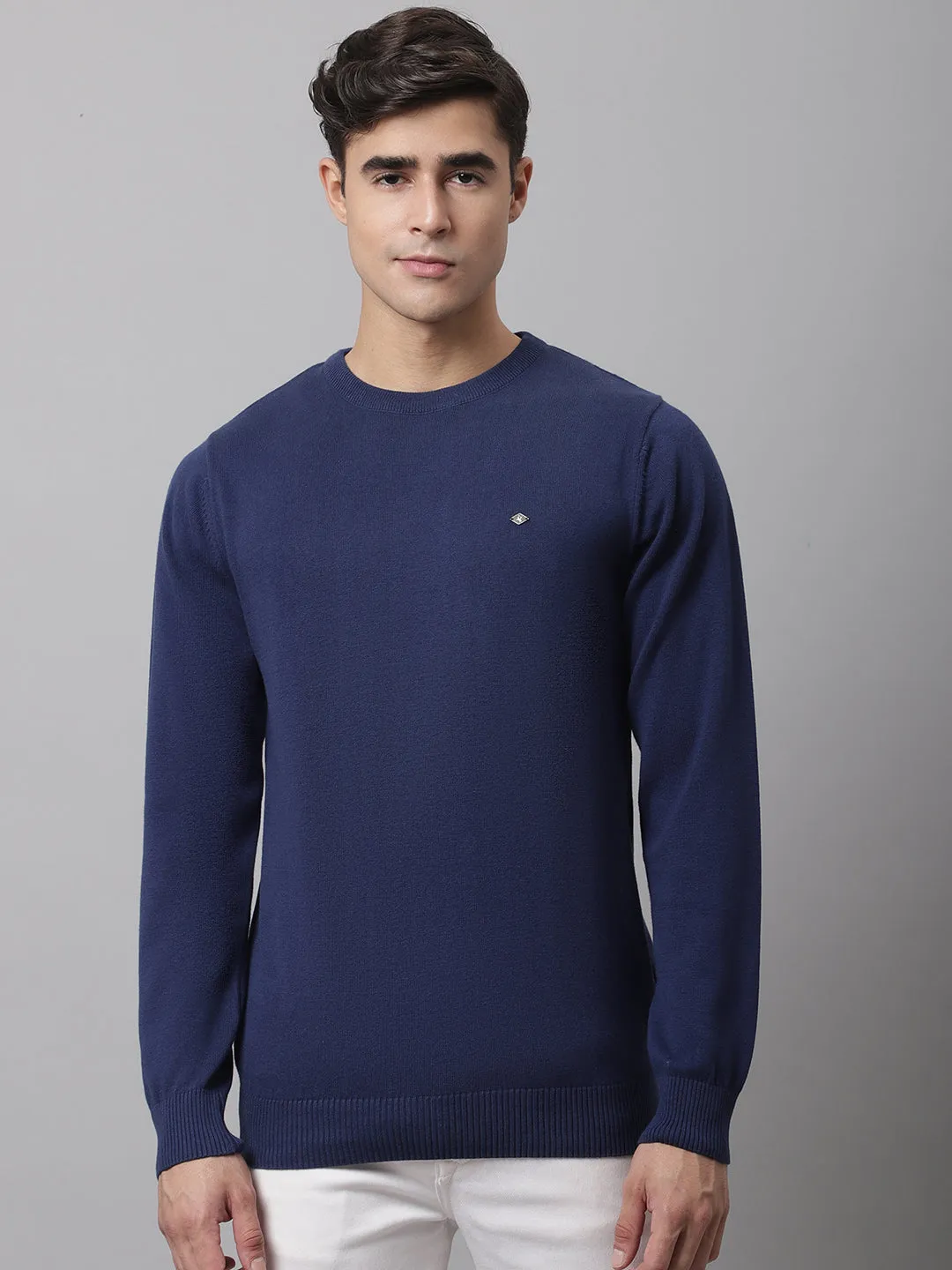 Cantabil  Inkblue Men Sweater