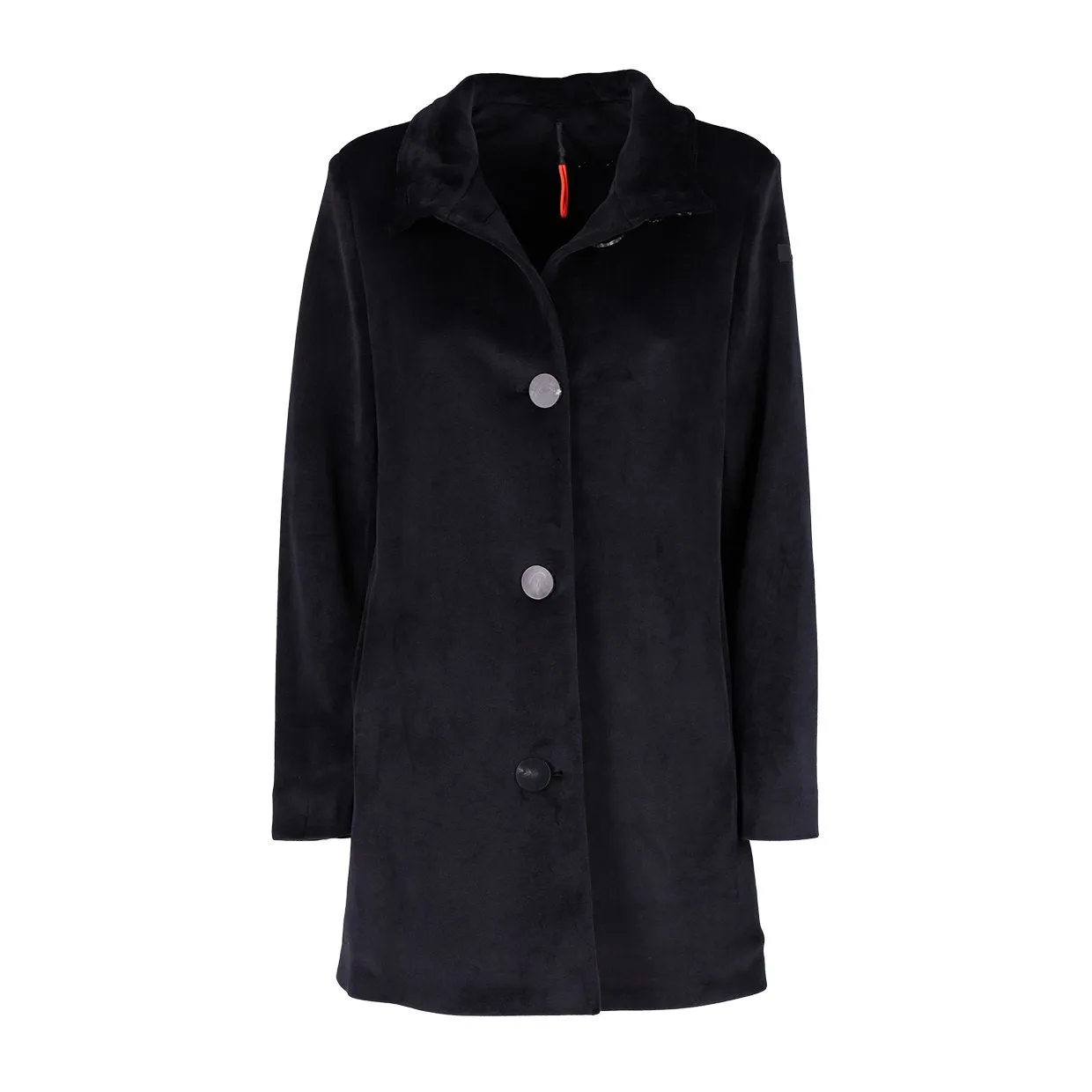 Cappotto RRD Neo Velvet Coat Lady Nero