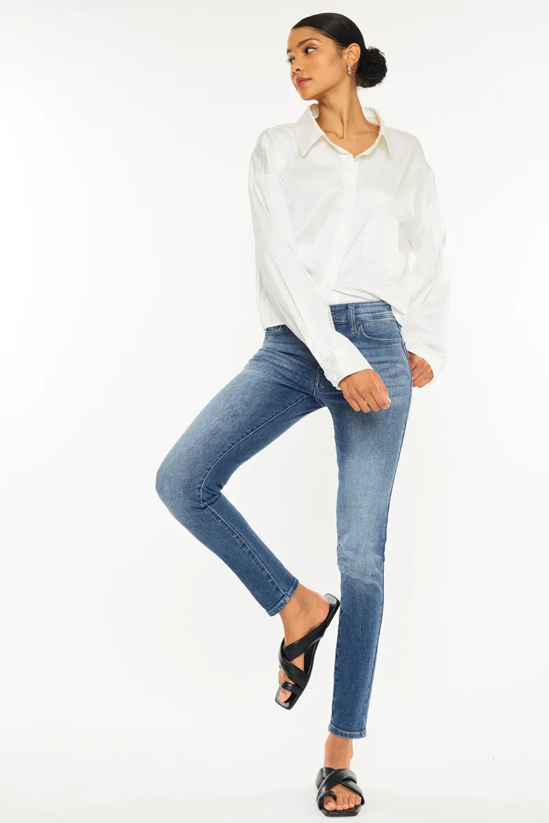 Caprice High Rise Super Skinny Jeans