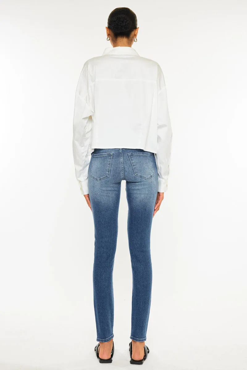 Caprice High Rise Super Skinny Jeans