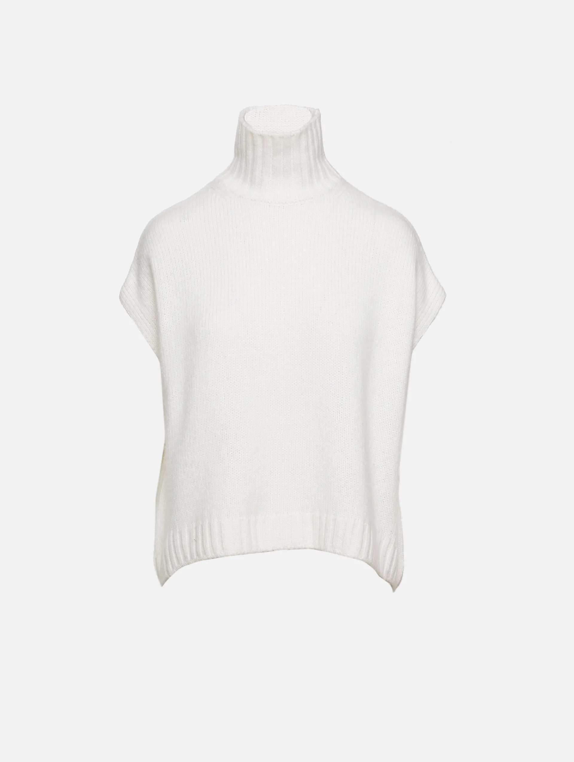 Cashmere Turtleneck Gilet