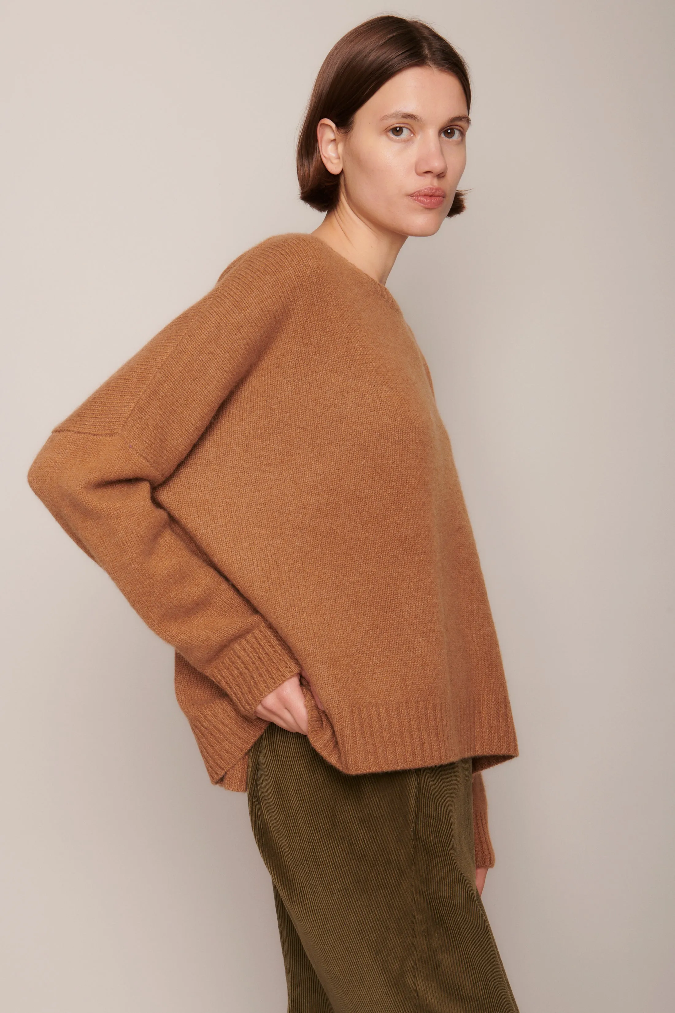 Cashmere Wide Pullover