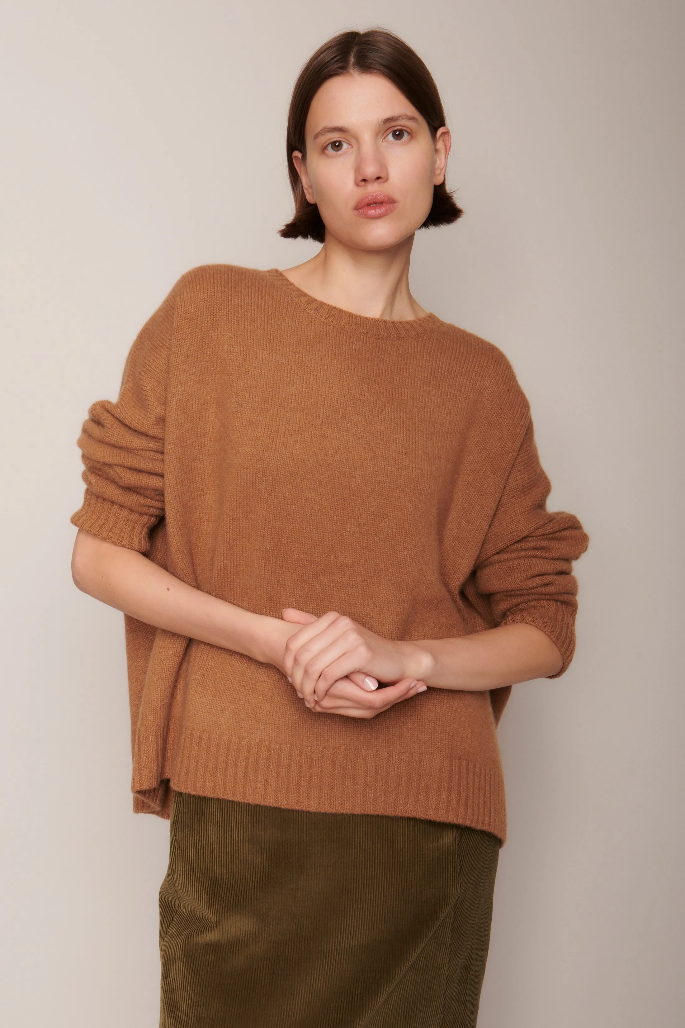 Cashmere Wide Pullover