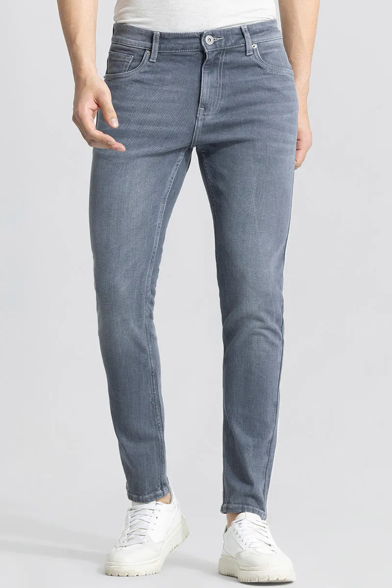 Claude Charcoal Grey Skinny Fit Jeans