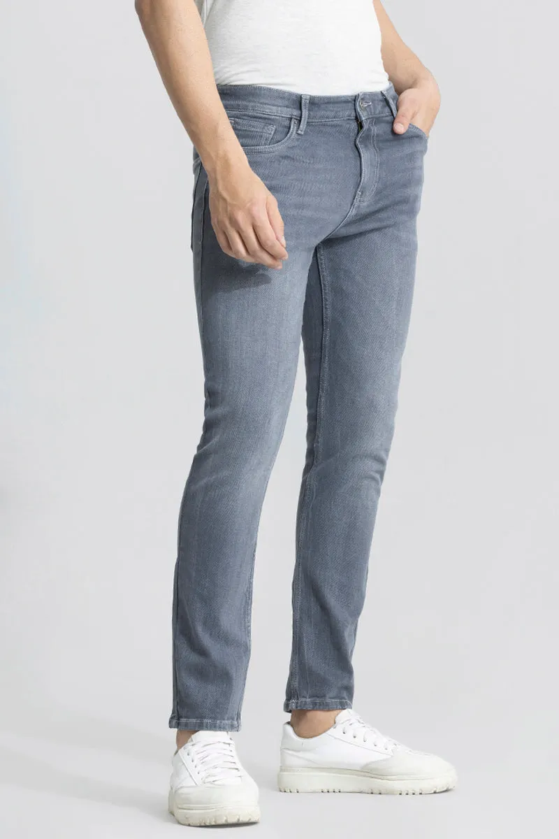 Claude Charcoal Grey Skinny Fit Jeans