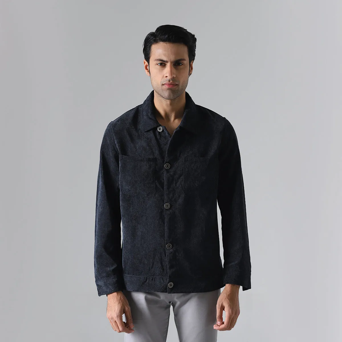 Corduroy Shirt-HWMF322014