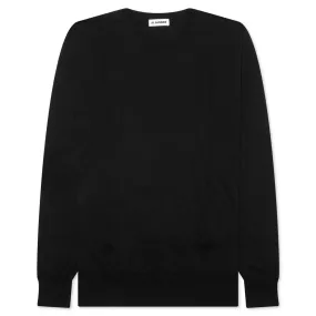 Cotton Sweater - Black