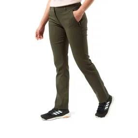 Craghoppers Ladies Kiwi Pro Stretch Trousers CWJ1280 -KHAKI