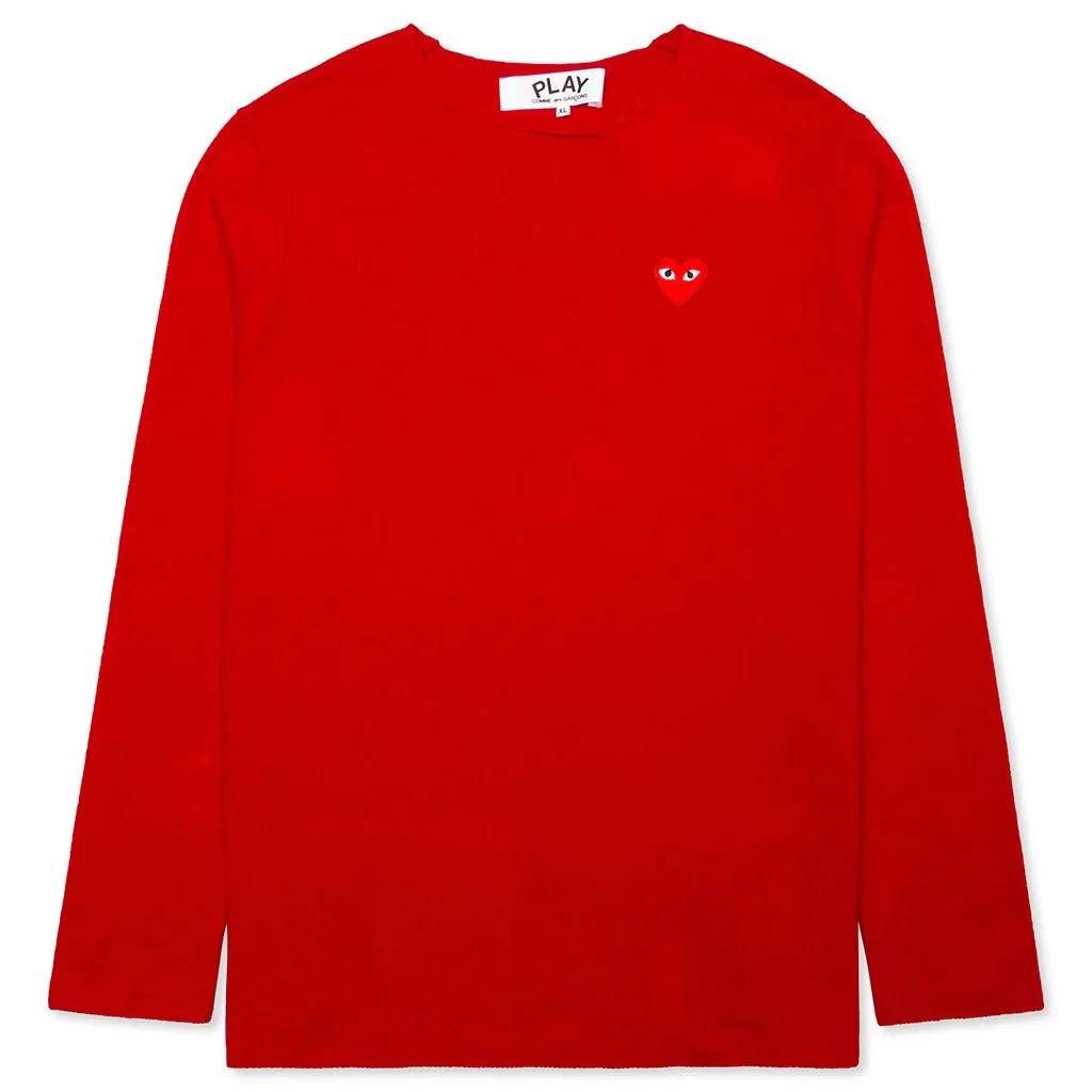 Crewneck Sweater - Red