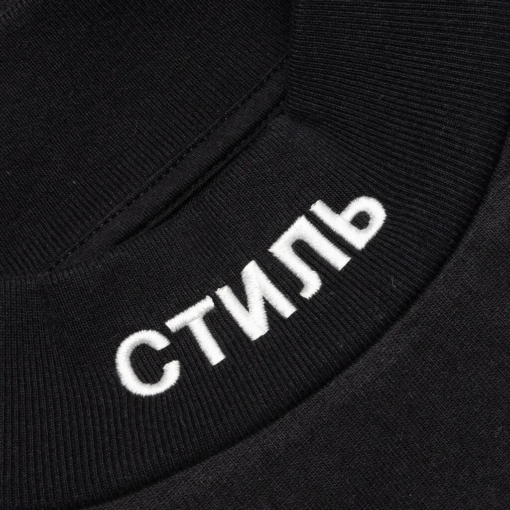 CTNMB S/S Turtleneck - Black/White