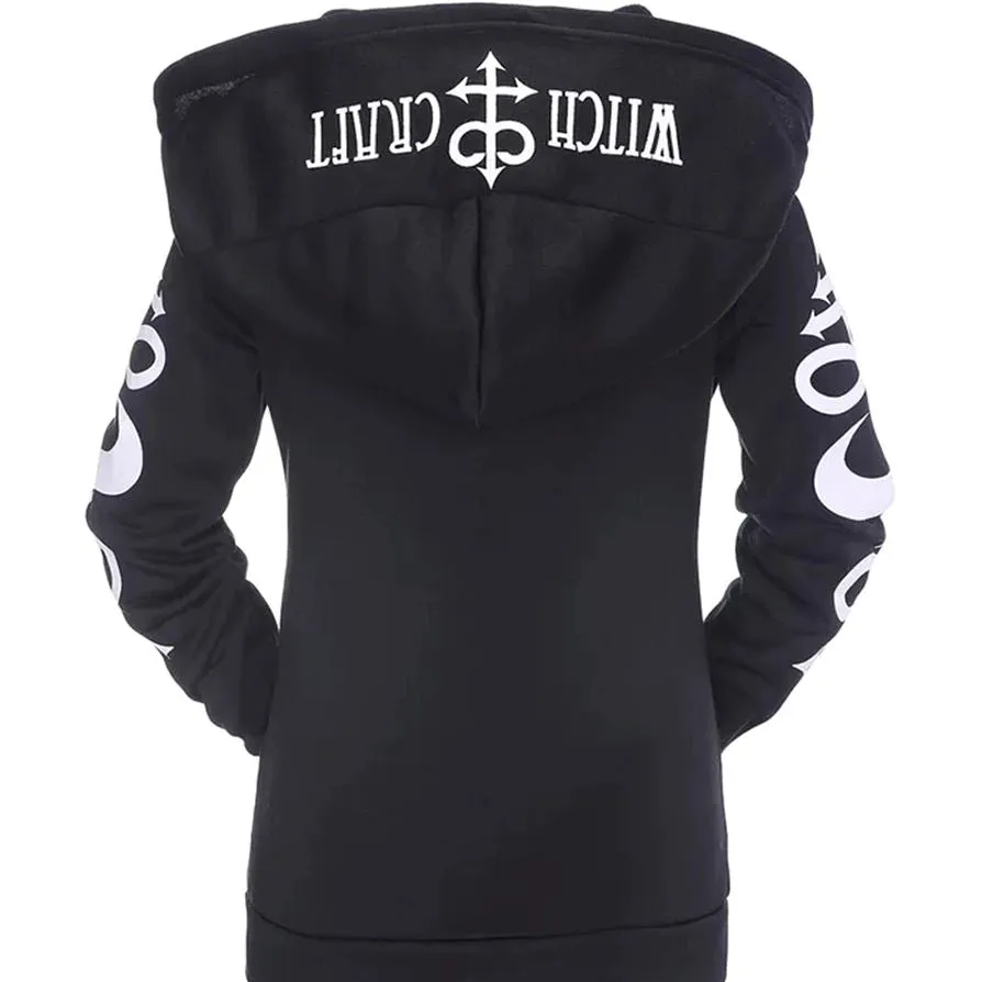 Damen winter Gothic Hoodie