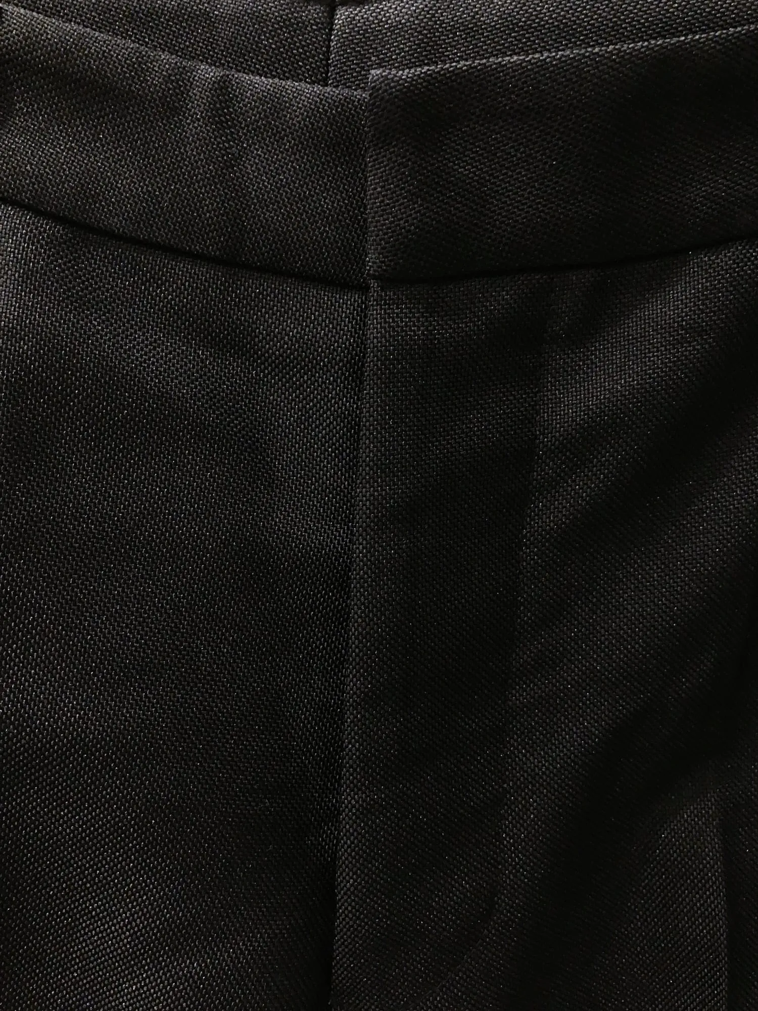 Dirk Bikkembergs 1990s 2000s black polyester canvas pleated trousers - size 46