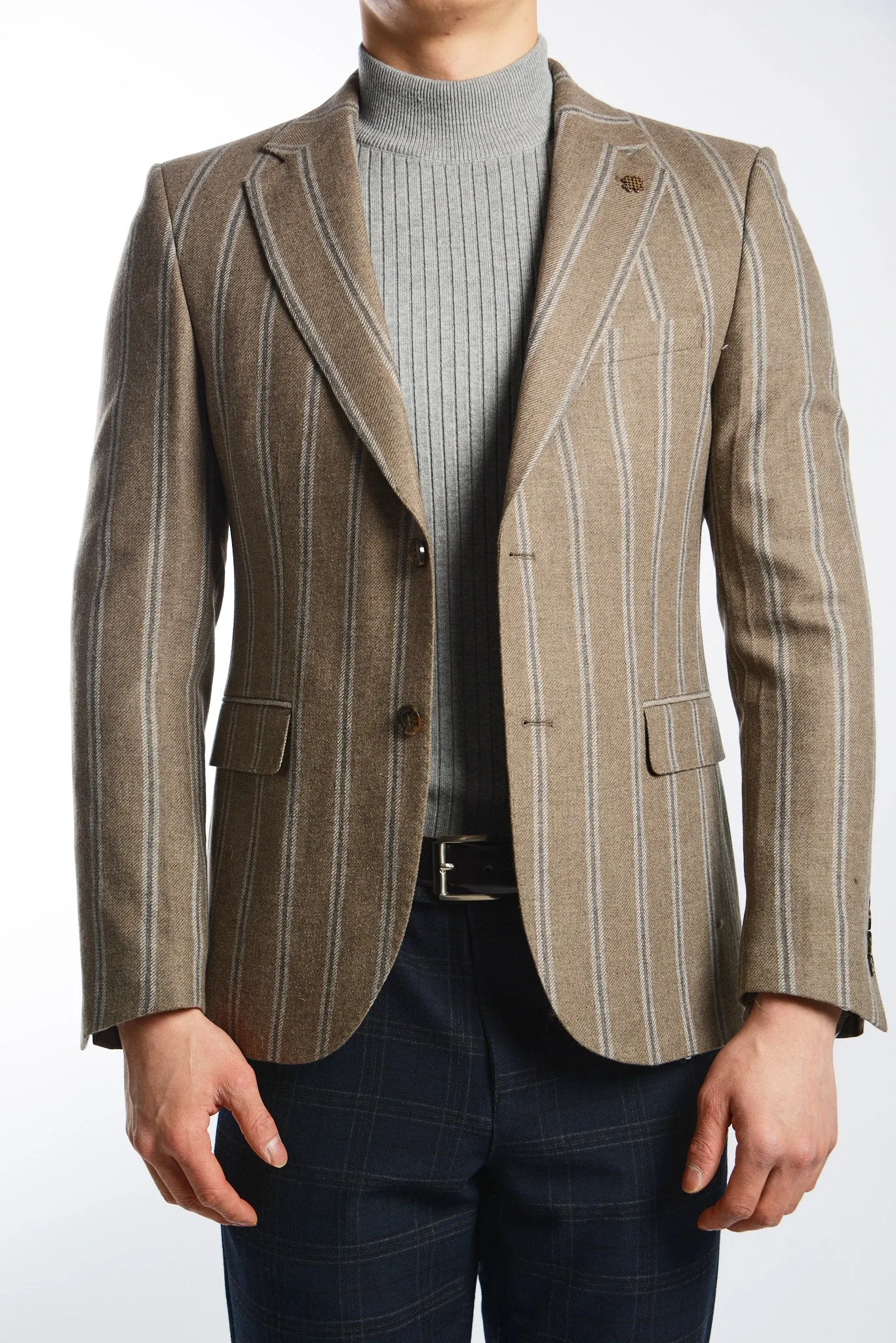 DT Vertical Stripe Euro Sport Coat