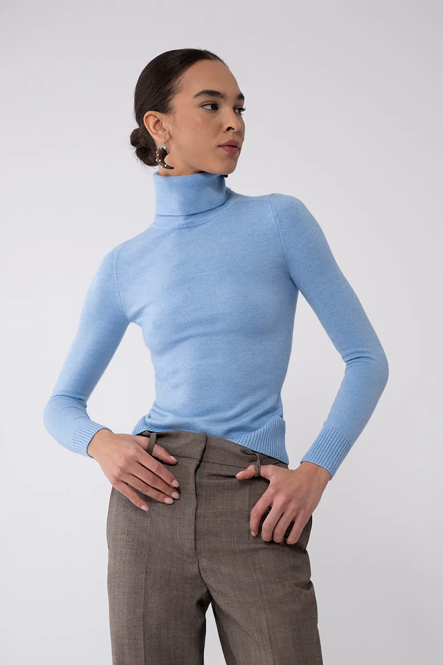 Dutch Canal EcoMerino Long Sleeve Turtleneck