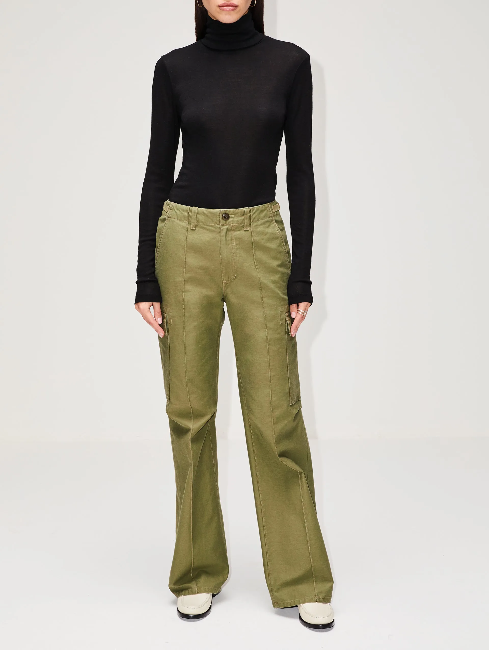 Fine Merino Turtleneck Top