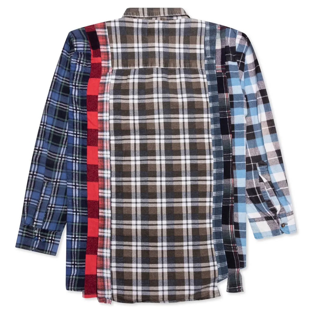 Flannel Shirt 7 Cuts Shirt - Assorted