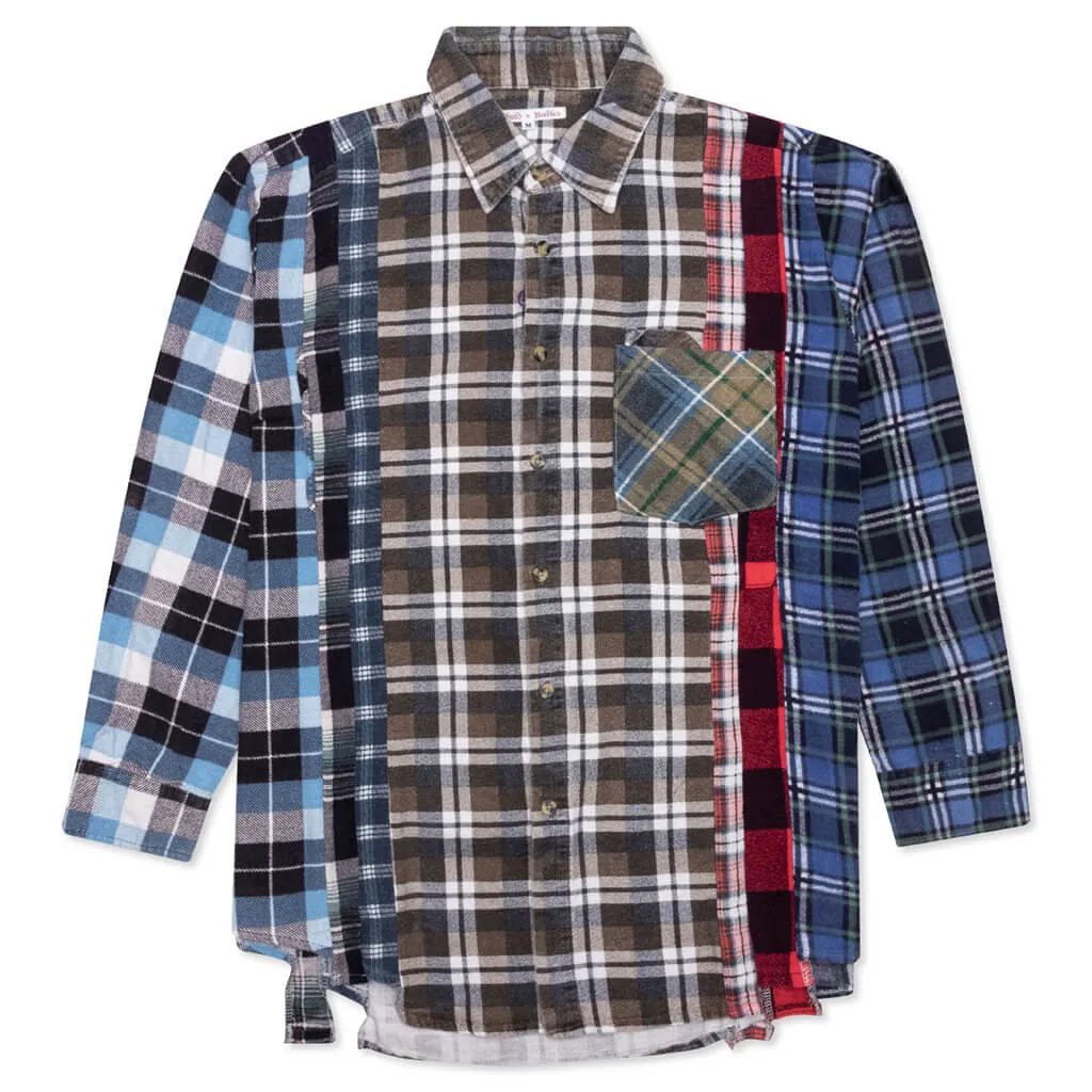 Flannel Shirt 7 Cuts Shirt - Assorted