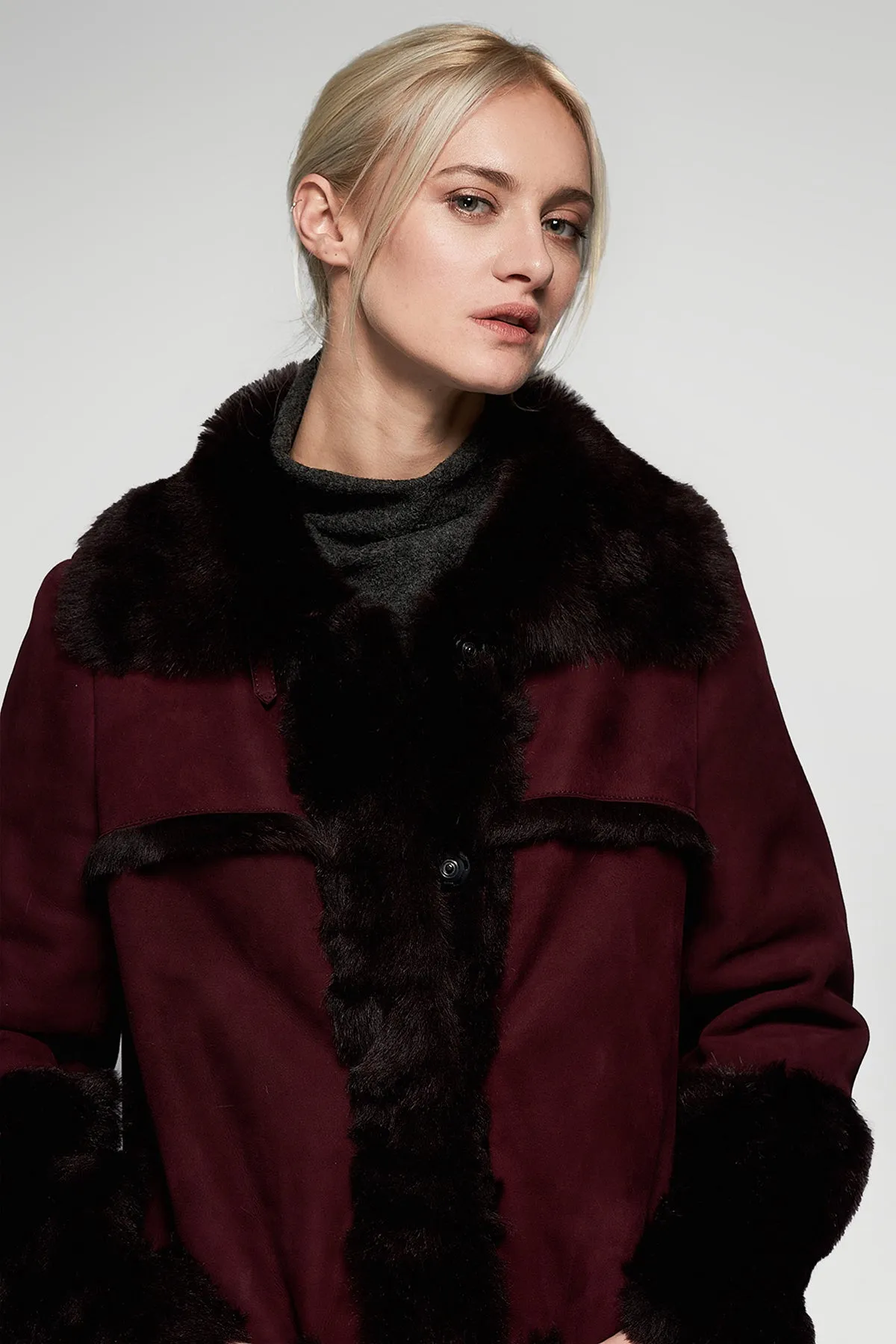 Frances - Shearling Coat