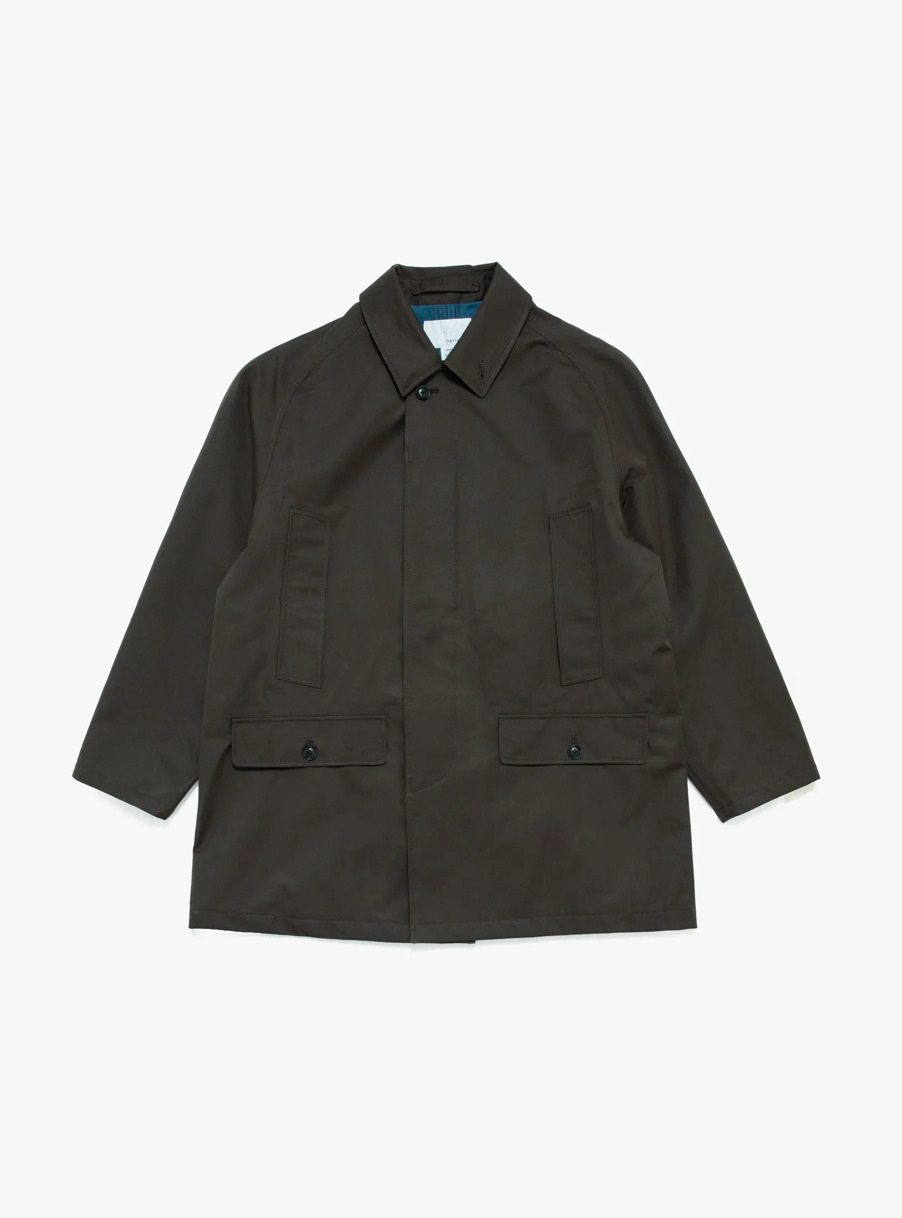 GORE-TEX Short Soutien Collar Coat Charcoal