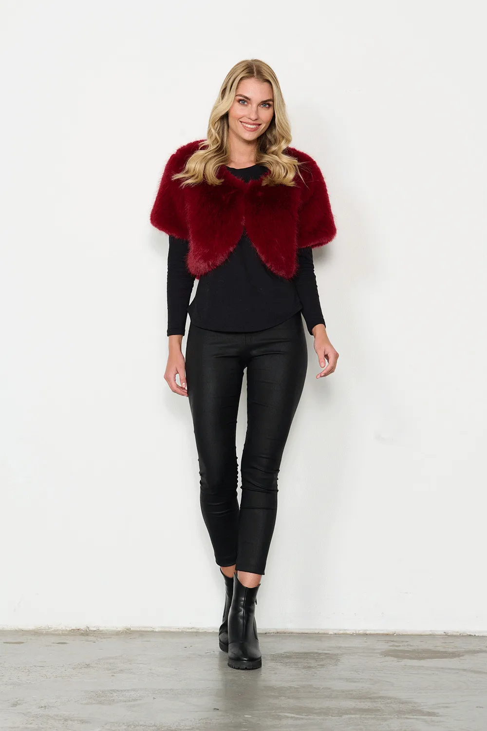 Holmes and Fallon - HF2456 Faux Fur Bolero