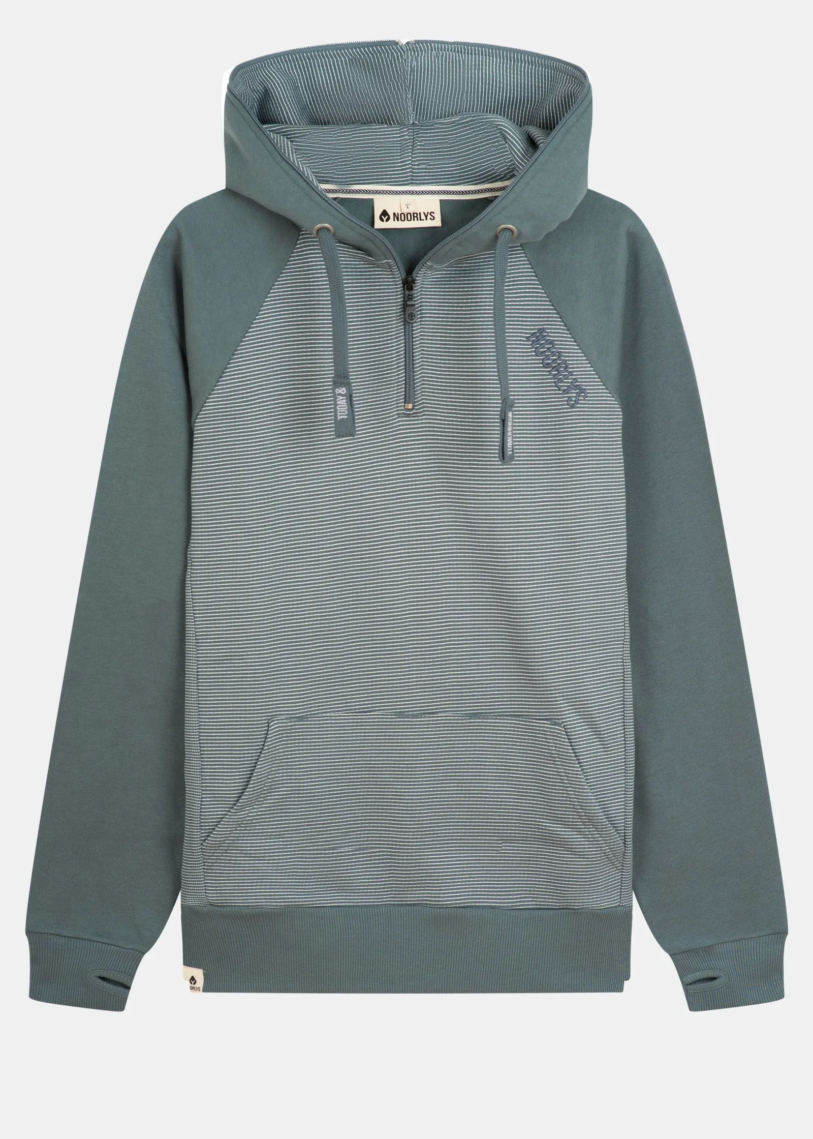 AX-1 Stormy Striped Hoodie in Stormy Weather - Stylish and Comfortable Casual Wear